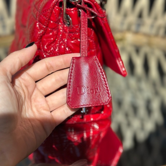 Christian Dior Patent Leather Shoulder Bag - Picture 5 of 7